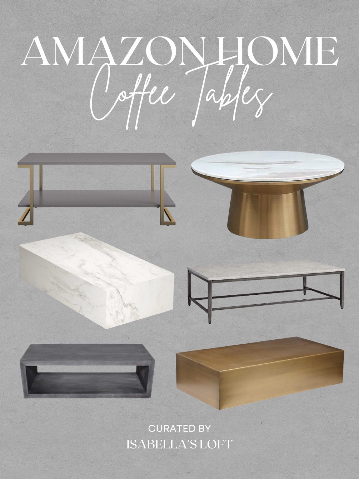 Coffee Tables 

Amazon finds, Amazon home, Media Console, Living Home Furniture, Bedroom Furniture, stand, cane bed, cane furniture, floor mirror, arched mirror, cabinet, home decor, modern decor, mid century modern, kitchen pendant lighting, unique lighting, Console Table, Restoration Hardware Inspired, ceiling lighting, black light, brass decor, black furniture, modern glam, entryway, living room, kitchen, bar stools, throw pillows, wall decor, accent chair, dining room, home decor, rug, coffee table

#LTKhome #LTKSeasonal #LTKstyletip