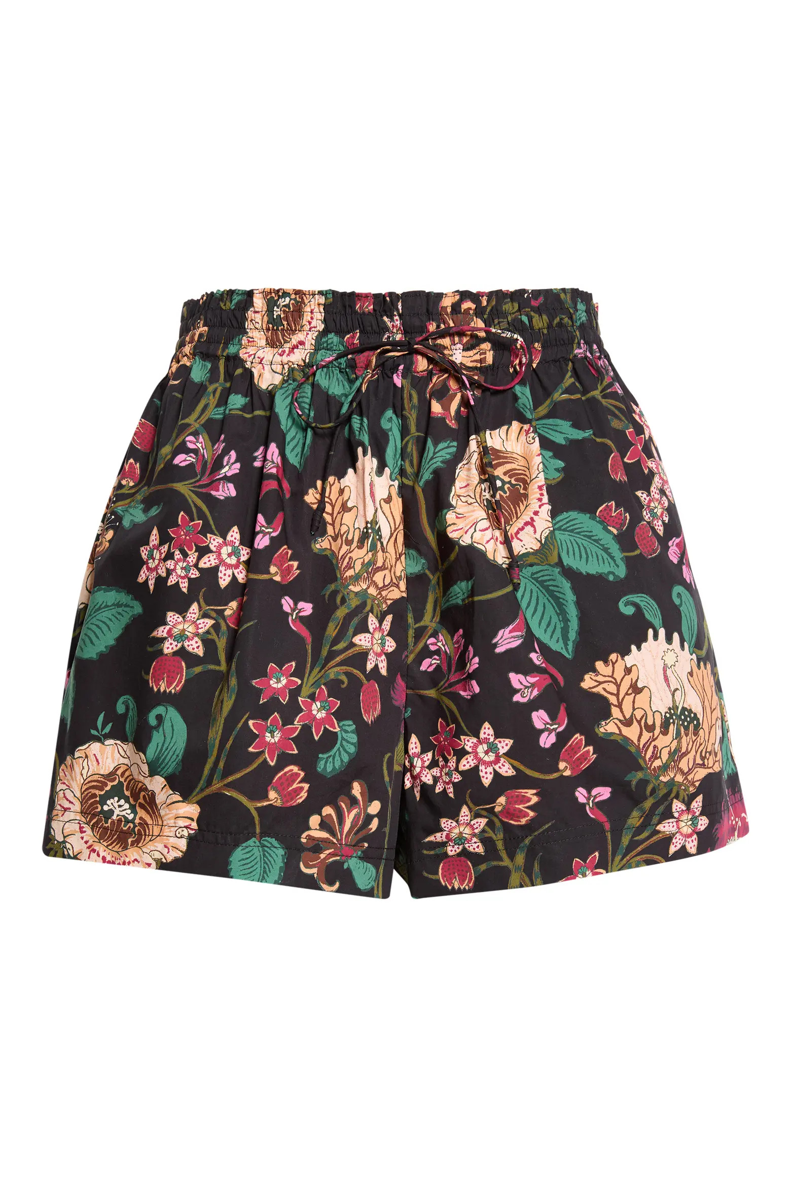 Marnie Floral Cotton Drawstring Shorts (Women) | Nordstrom | Nordstrom