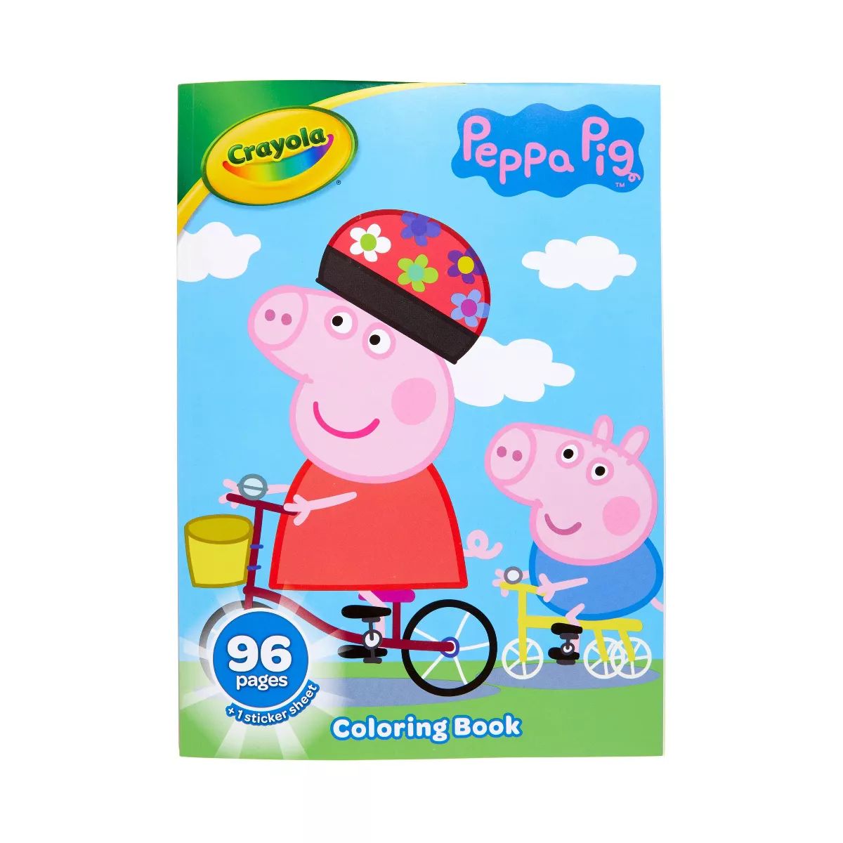 Crayola 96pg Peppa Pig Coloring Book with Sticker Sheet | Target