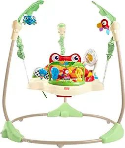 Fisher-Price Jumperoo Baby Activity Center With Lights Sounds And Music, Interactive Baby Bouncer... | Amazon (US)