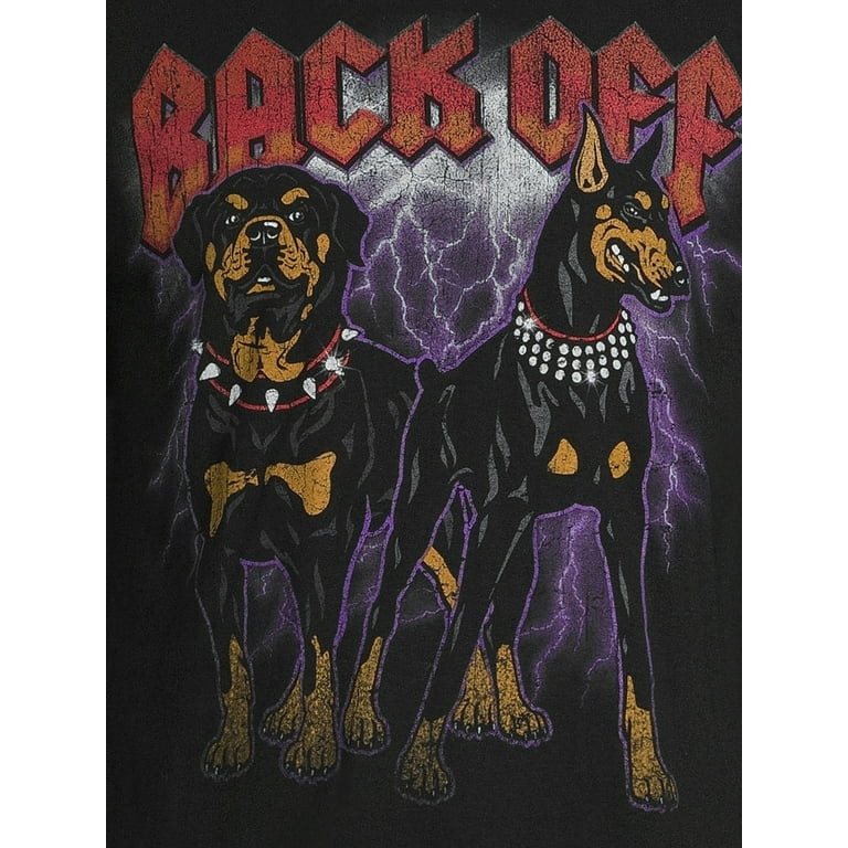 Humor Men's & Big Men's Pit Bull Crown & Back Off Tough Dogs Graphic Tees, 2-Pack - Walmart.com | Walmart (US)