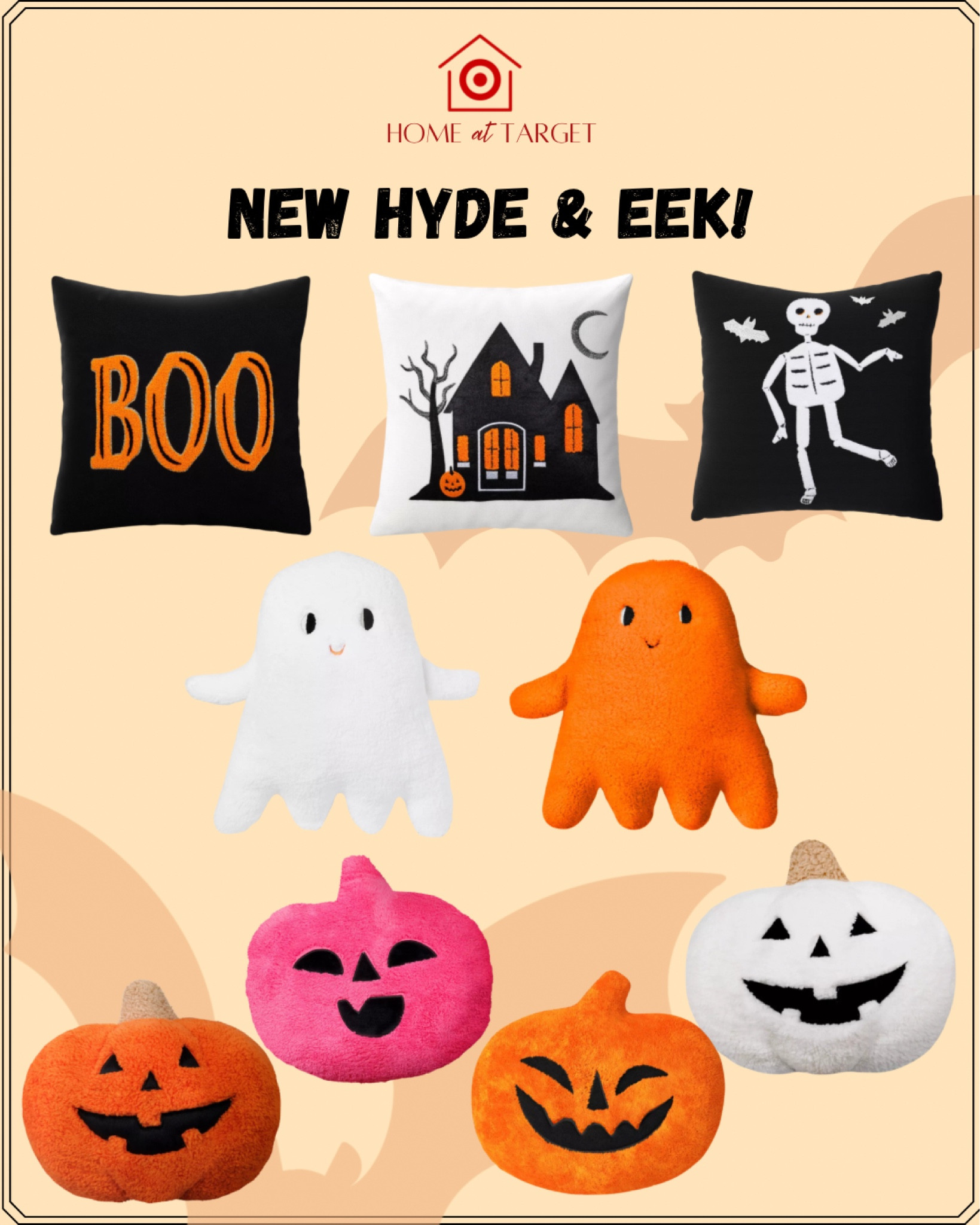 Spooky Cute Halloween Pillows from Hyde & Eek! 

#LTKSeasonal