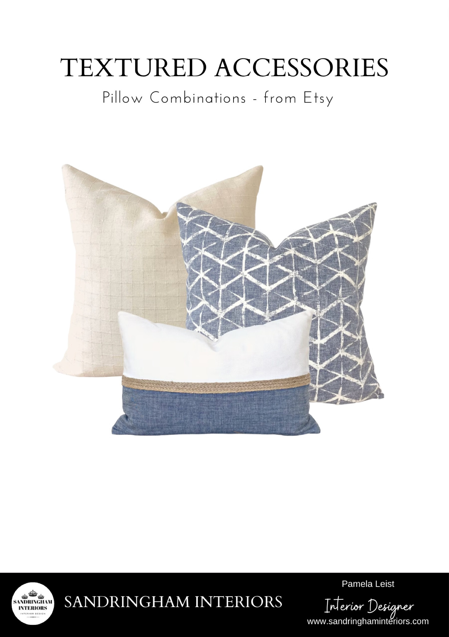 Pillow Combinations | Pillow Covers from Etsy -  MayaLinenStudio

Coastal pillows

#LTKhome