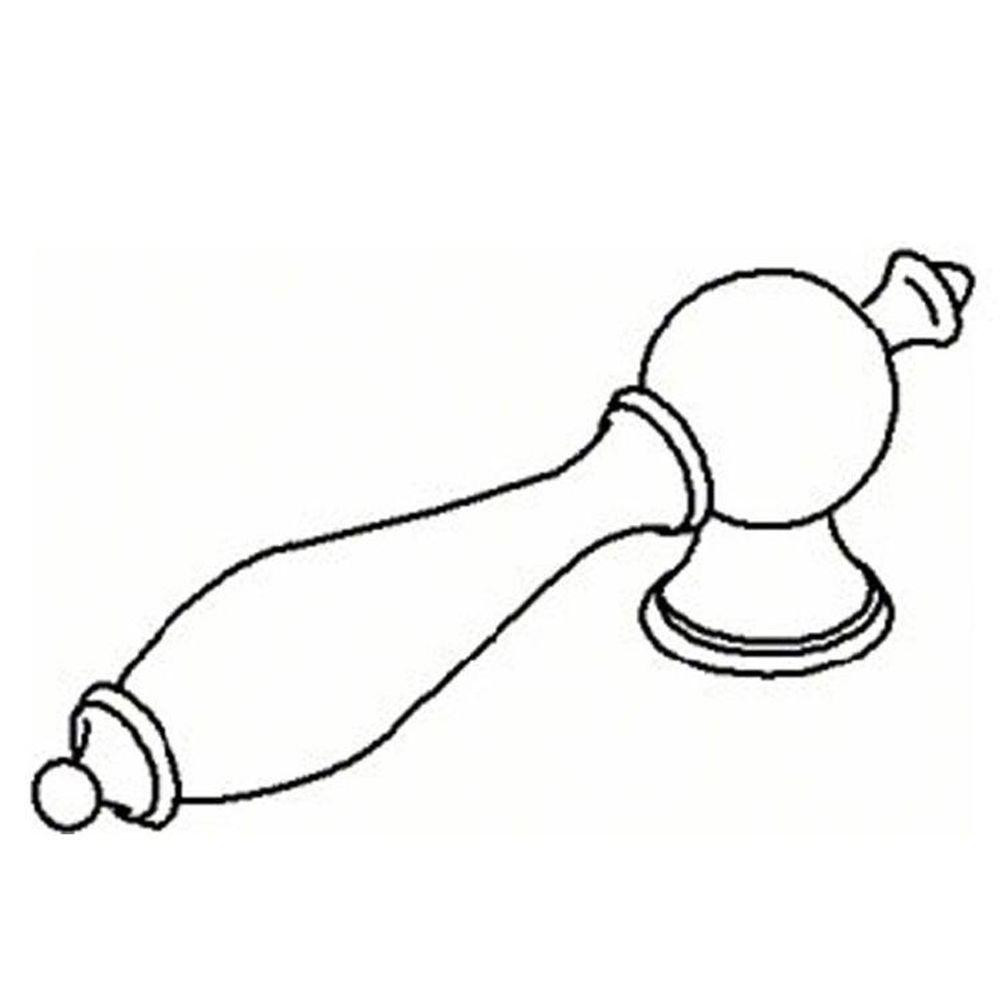 Lever Handle Assembly, Polished Brass | The Home Depot