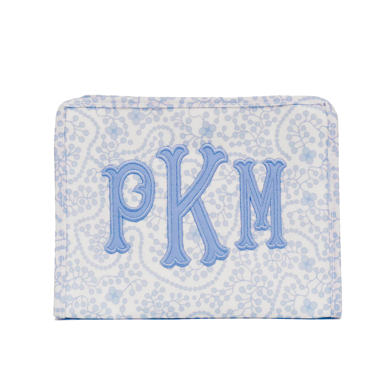 Shelby Blue Vanity Bag | Biscuit Home