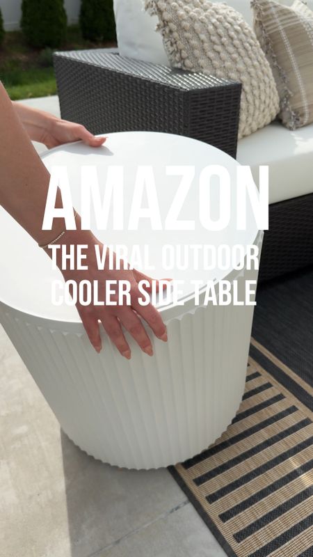 Amazon home, Amazon outdoor, cooler side table, outdoor rug, outdoor sofa 

#LTKHome #LTKVideo #LTKSeasonal