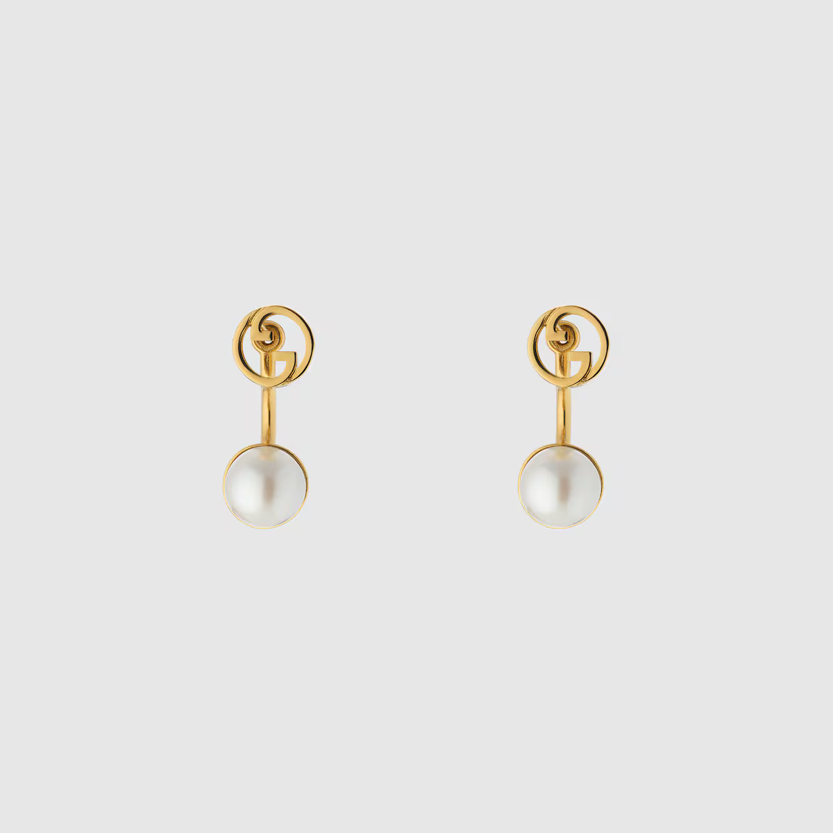 Gucci Gucci Blondie resin pearl earrings | Gucci (US)