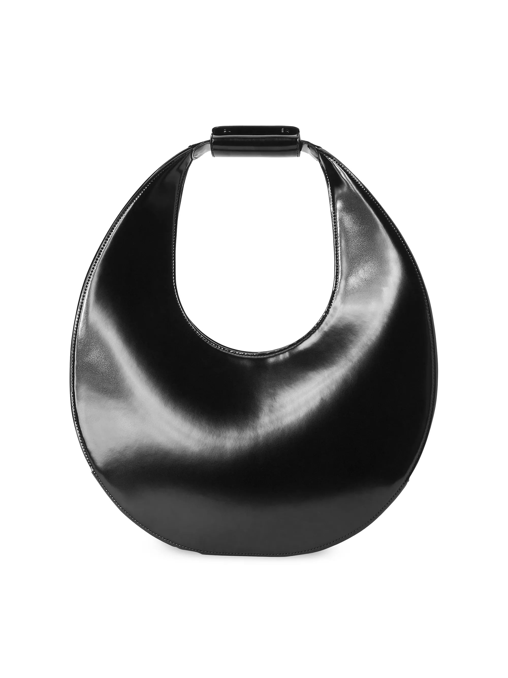 Large Leather Moon Shoulder Bag | Saks Fifth Avenue