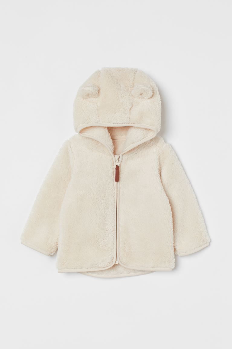 Hooded Faux Shearling Jacket
							
							$17.99
    $14.39$17.99 | H&M (US + CA)