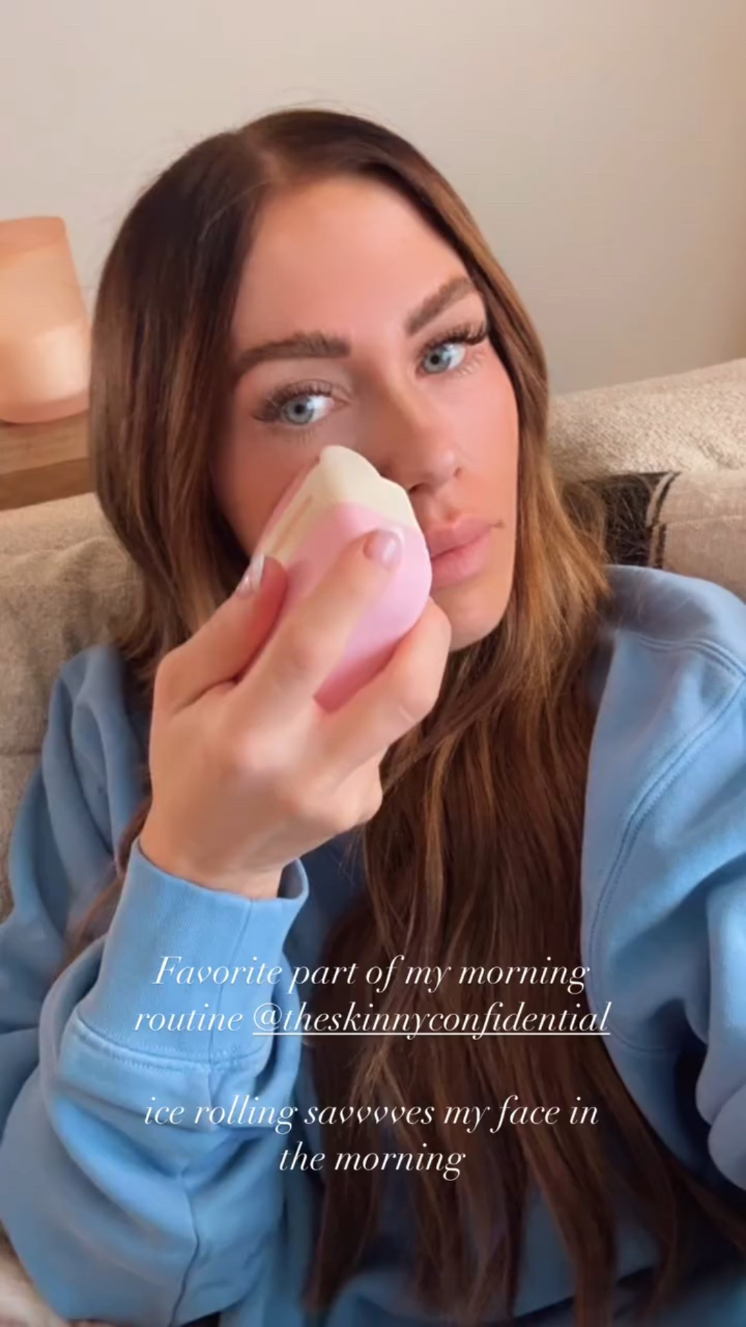 Favorite part of my morning routine is this ice roller from Skinny Confidential 💞

#LTKBeauty #LTKStyleTip