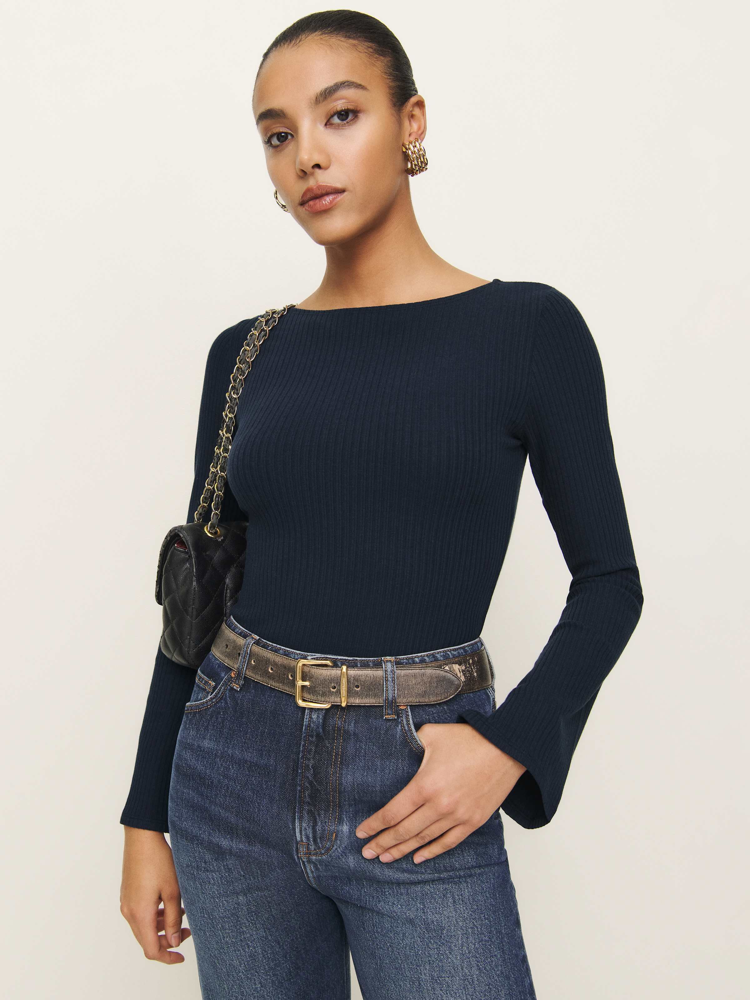 Miller Knit Top | Reformation (Global)
