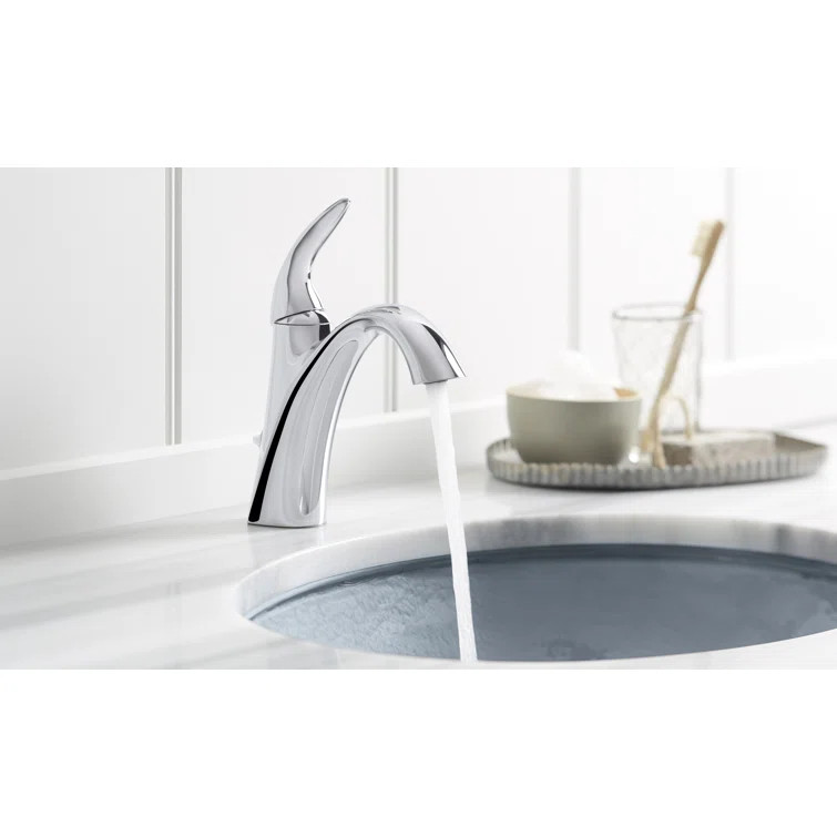 45800-4-CP Arendela Single Hole Bathroom Faucet with Drain Assembly | Wayfair North America
