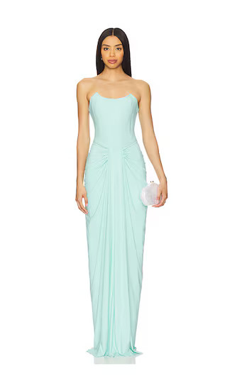 Deme by Gabriella x REVOLVE Pearl Gown in Mint. - size M | Revolve Clothing (Global)