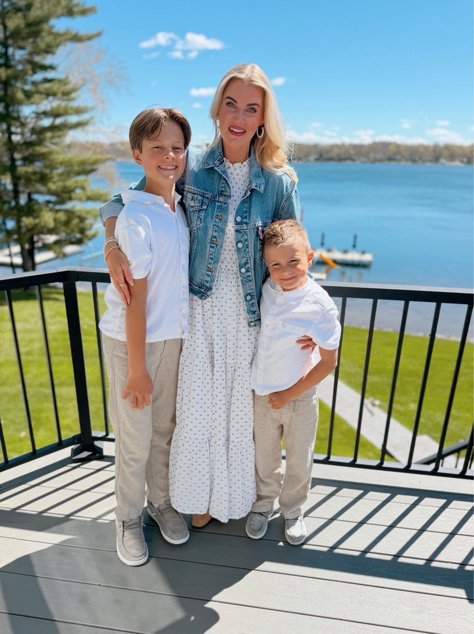 Spring outfits for the family. Take 25% off my dress with code CAITLIN25

#LTKSeasonal #LTKSaleAlert #LTKmomlife