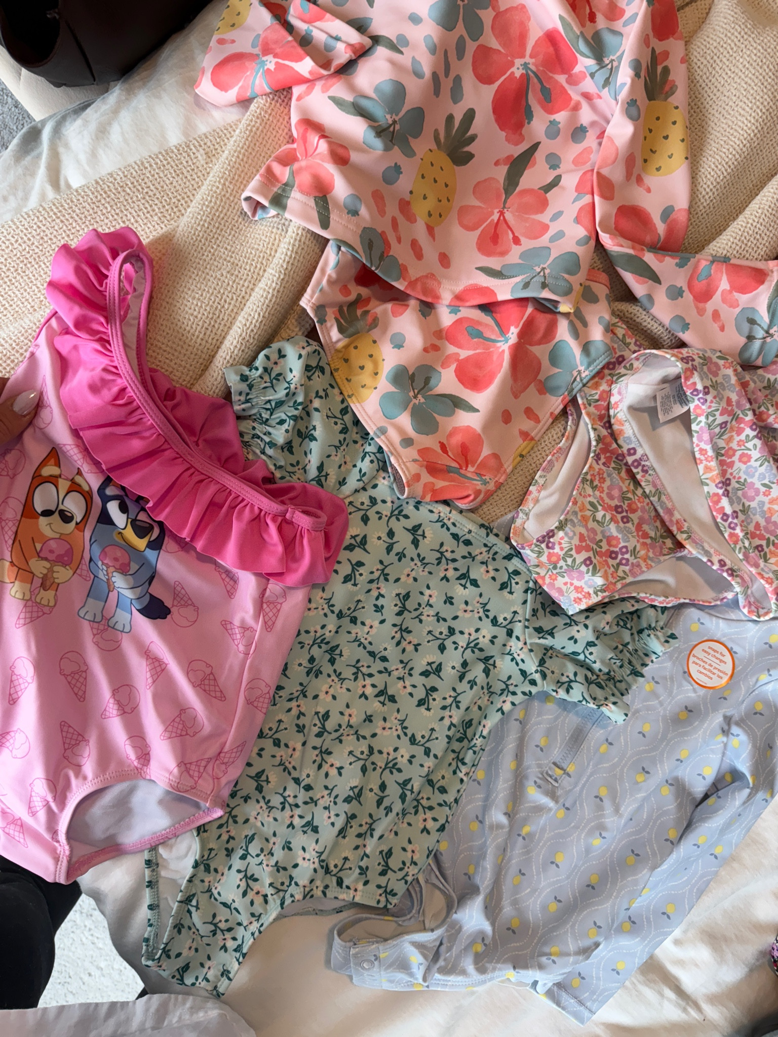 Toddler swimsuits at target!