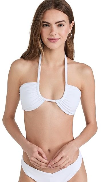 Ruched Halter Bikini Top | Shopbop