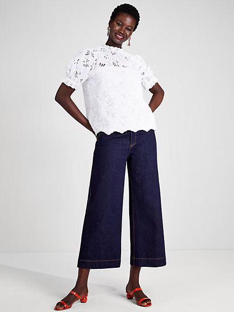 Butterfly Eyelet Top | Kate Spade (US)