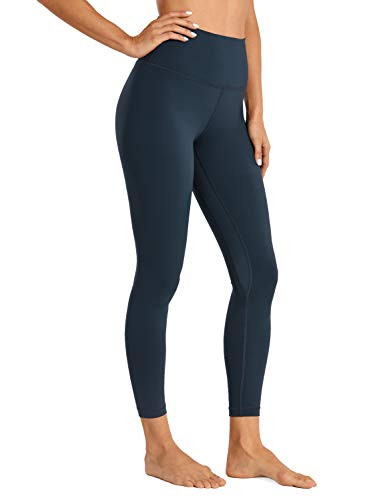 CRZ YOGA Womens Naked Feeling Leggings 25 Inches - High Waisted Workout Yoga Pants True Navy X-Large | Amazon (US)