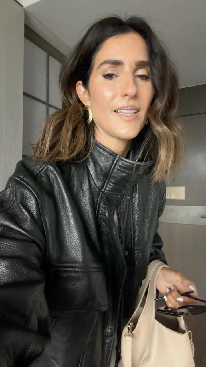 Hello from Tokyo Japan! 🇯🇵 wanted to share what I’m wearing today. It’s a bit rainy out so I have two options for layers. What do you like best? I’m just shy of 5-7” wearing the size small pants from @Aritzia  and size large knit sweater for an oversized fit from @Target and XS leather jacket from @Zara 

#LTKootd #LTKgrwm #LTKTravel