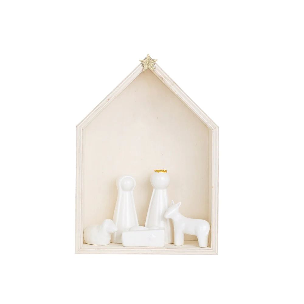 Wood & Ceramic Nativity | Megan Molten
