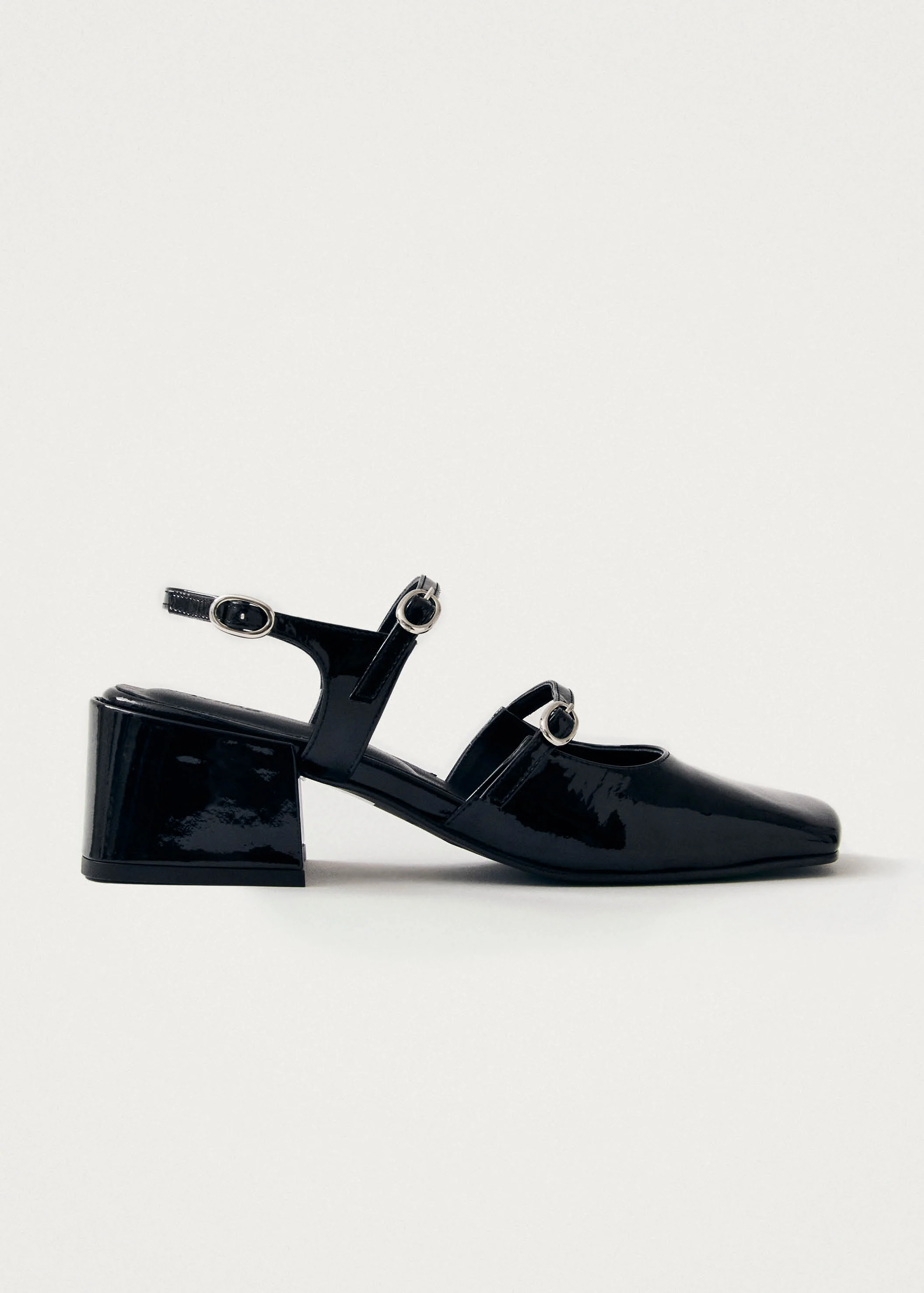 Withnee Onix Black Leather Pumps | ALOHAS | Alohas US