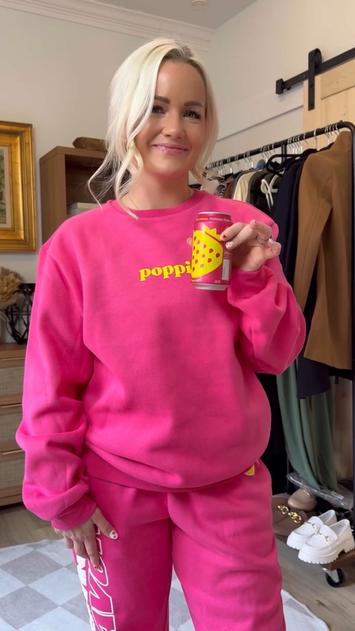 This Poppi sweatsuit is GIVING!! 💖✨ Obsessed with the bright pink color and ultimate comfort! If you’re a Poppi fan, this is a must-have—so fun, cozy, and stylish! Perfect for lounging or running errands in style! 

#LTKStyle #TargetFinds #PoppiSweatsuit #EffortlessStyle #CozyAndChic #LTKFinds #WardrobeEssentials #CasualAndCute #AmazonMustHaves #StayComfy #StreetStyle #FashionMadeEasy #OOTD 

 #LTKActive #LTKStyleTip