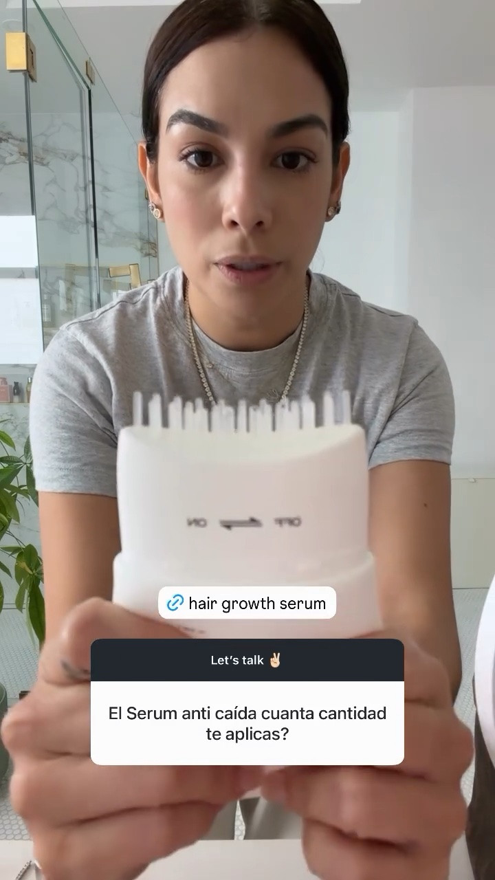 El serum de crecimiento de cabello que estoy amando últimamente