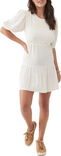Alta Dot Print Open Back Minidress | Nordstrom