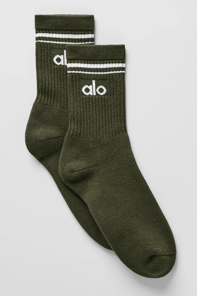 Unisex Half-Crew Throwback Sock | Alo Yoga (US)