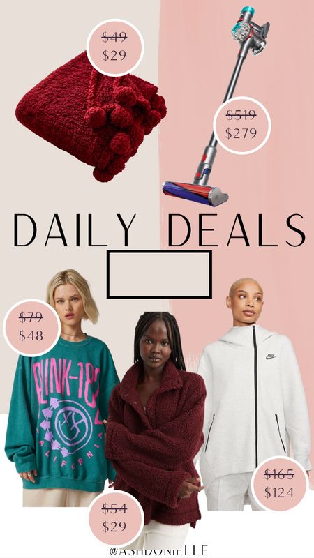 Daily deals - daily discounts - cube Monday sales - comfy outfit ideas - trendy fashion on sale - dyson on sale - throw blanket on sale - cyber Monday finds 

#LTKsalealert #LTKCyberWeek #LTKstyletip