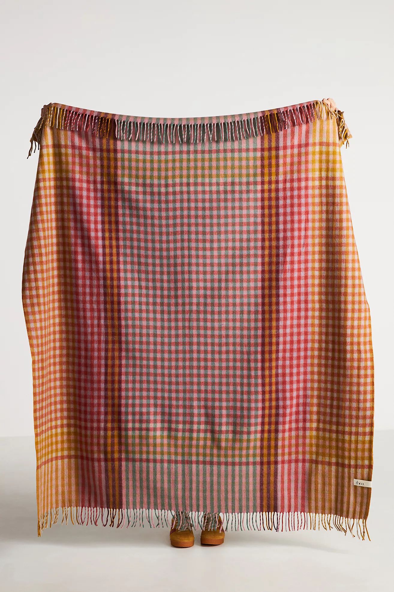 Tartan Blanket Co. Recycled Wool Blanket | Anthropologie (US)