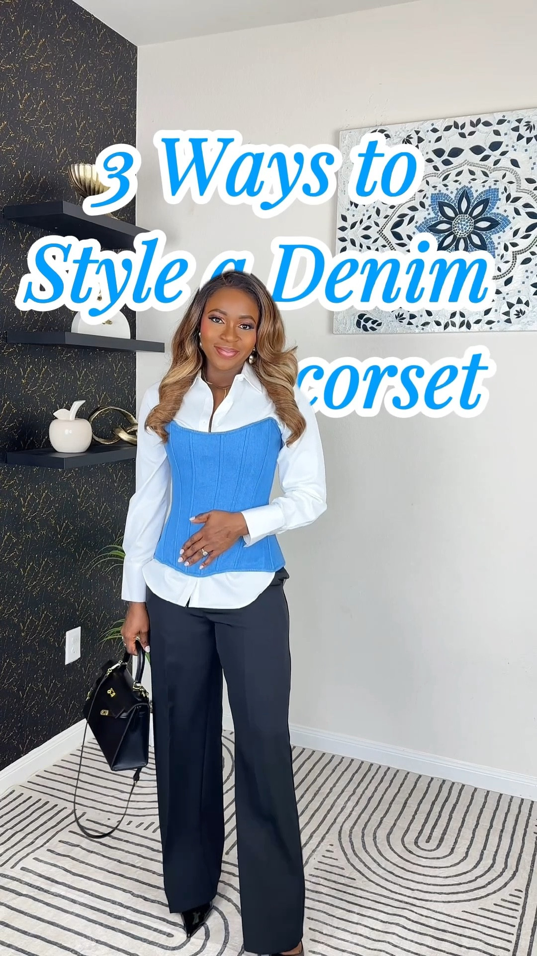 One corset. Three completely different looks 💙

From polished office chic → effortless daytime → bold date-night energy… all with ONE statement piece.😍

#corsetoutfit #outfitideas #styledbystyle #fashionreels #whatiwore


corset outfit ideas, corset styling, how to style a corset, versatile outfits, outfit ideas for women, smart casual outfit, office chic outfit, date night outfit ideas, denim outfit inspiration, classy outfit ideas



#LTKootd #LTKU #LTKgrwm