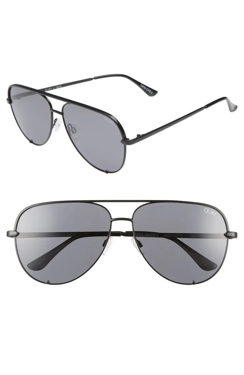 High Key 62mm Oversize Aviator Sunglasses | Nordstrom