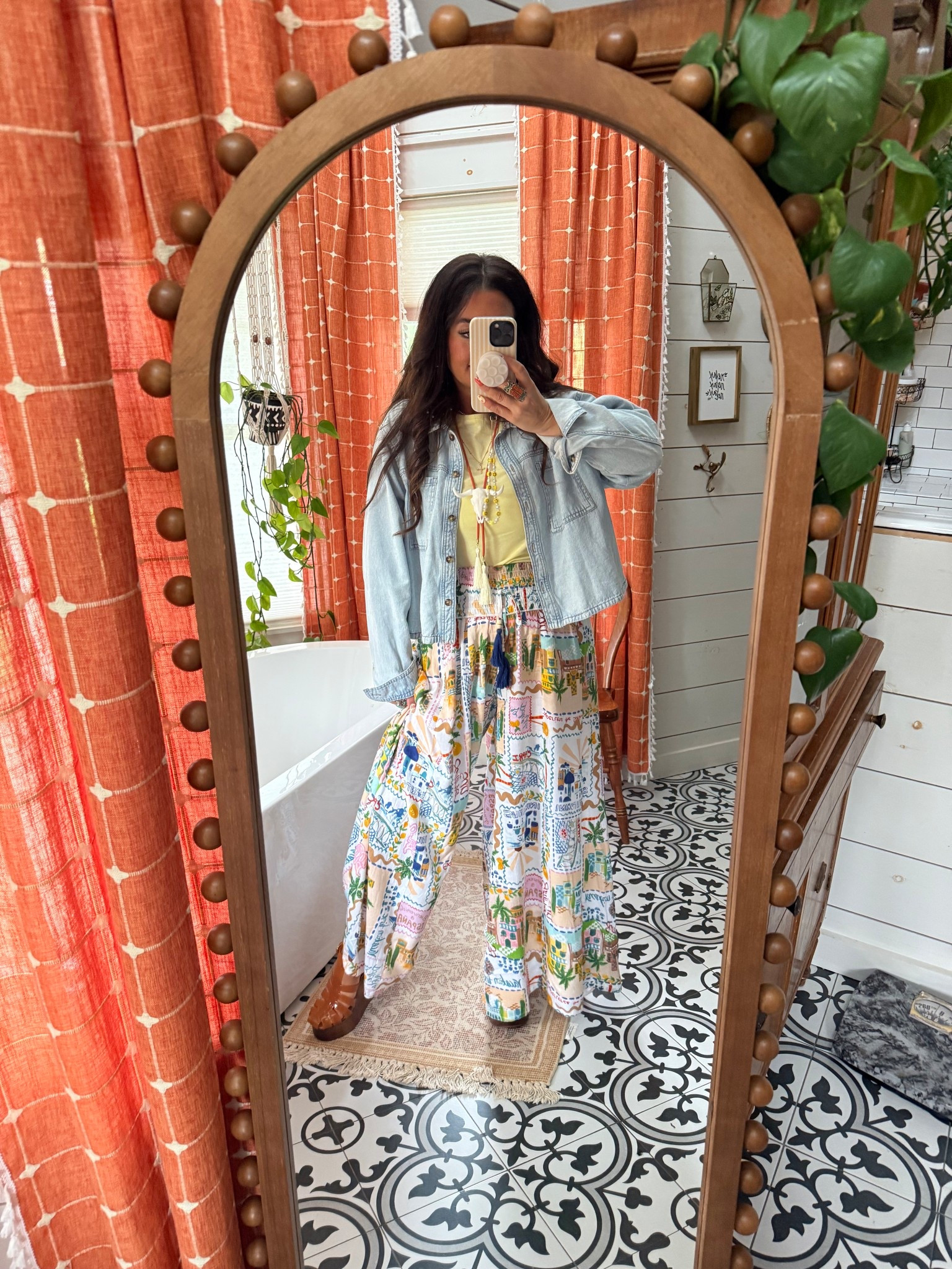 Spring vacation outfit for a date night or travel. Comfy pants and these under $5 Walmart shirts are an easy grab to make every outfit cute! 

#LTKFestival #LTKootd #LTKPetite