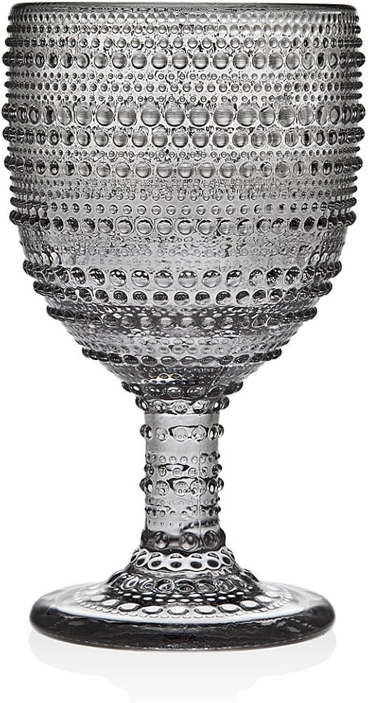 Godinger Lumina Set of 4 Goblets Smoke 9 ounce | Amazon (US)