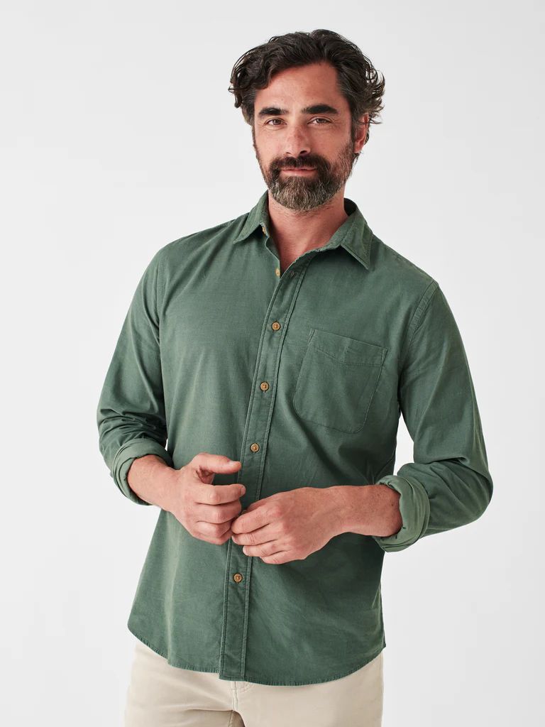 Stretch Corduroy Shirt | Faherty