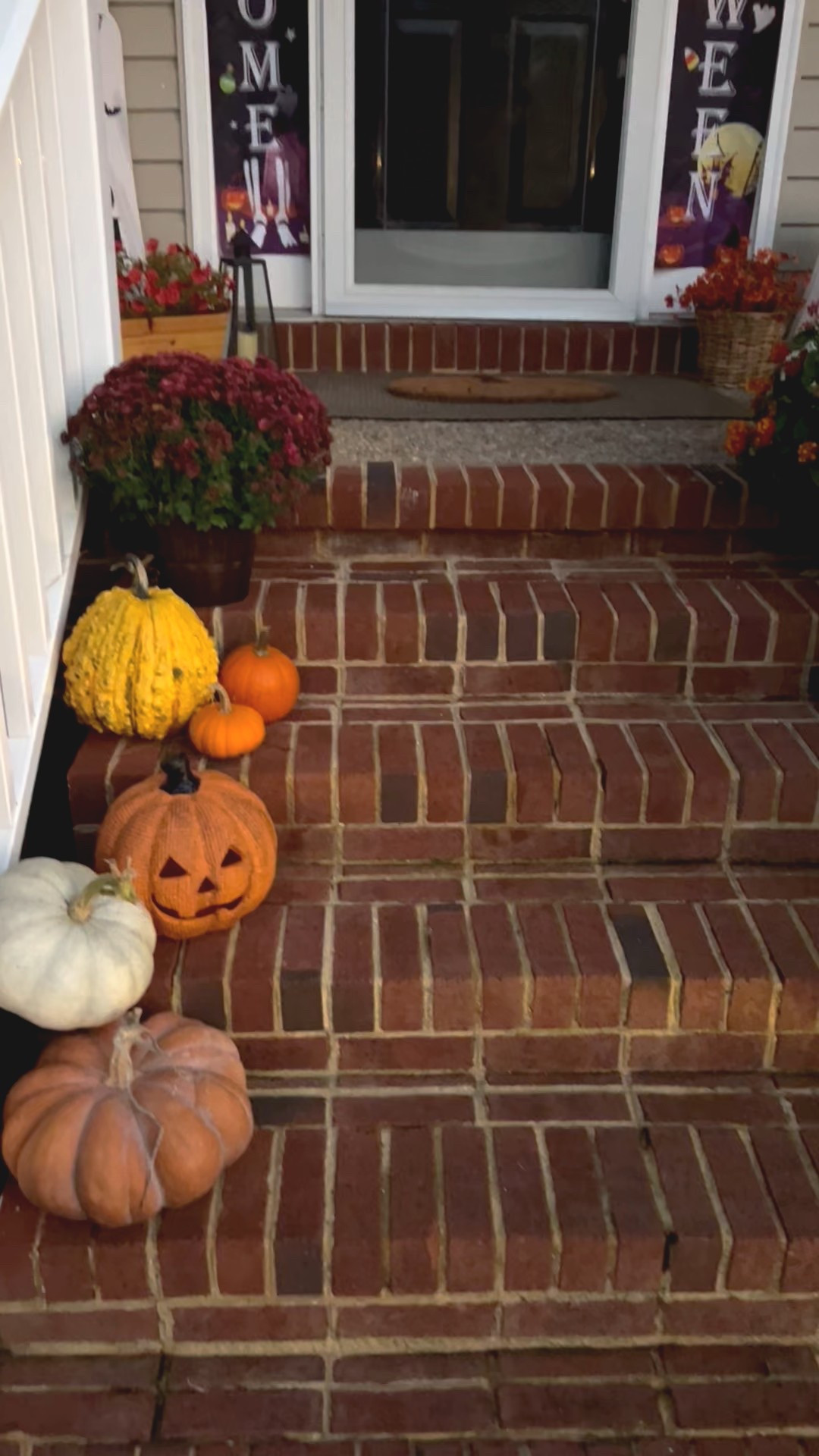 Our porch is ready for Halloween! Links to my floating candles, witch hats, and other fun porch decorations 🎃👻🧡 

Halloween Decor, Front Porch, Halloween Home, Spooky Season, Festive Finds

#LTKHome #LTKHalloween #LTKFindsUnder50