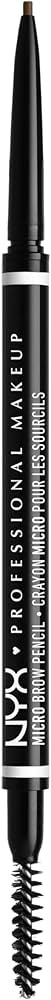 NYX Professional Makeup Micro Brow Pencil, Dual- Ended Eyebrow Pencil, With Integrated Spoolie, F... | Amazon (CA)