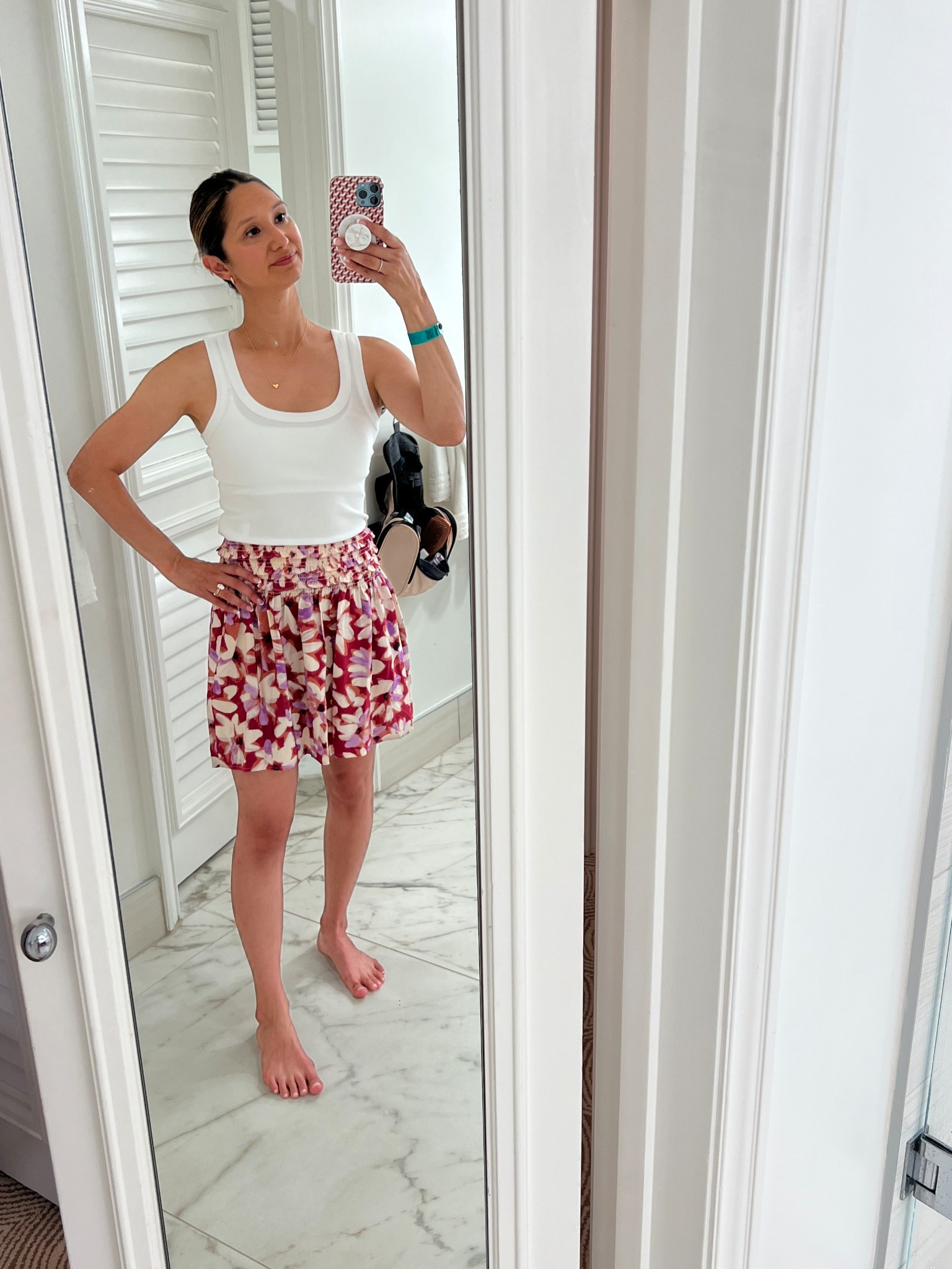 What I’m wearing in Maui | wore this to a Luau and it was perfect with this Madewell tank. Both are so soft. 

#LTKStyleTip