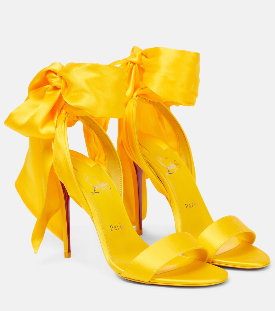 Sandale Du Désert 100 crêpe satin sandals | Mytheresa (US/CA)