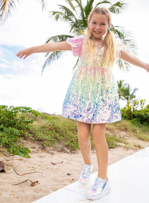 Sequin Ombre Dress | Lola + The Boys