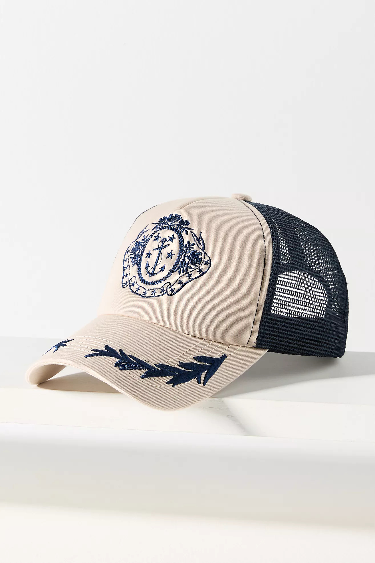 Worn/West Embroidered Trucker Hat | Anthropologie (US)