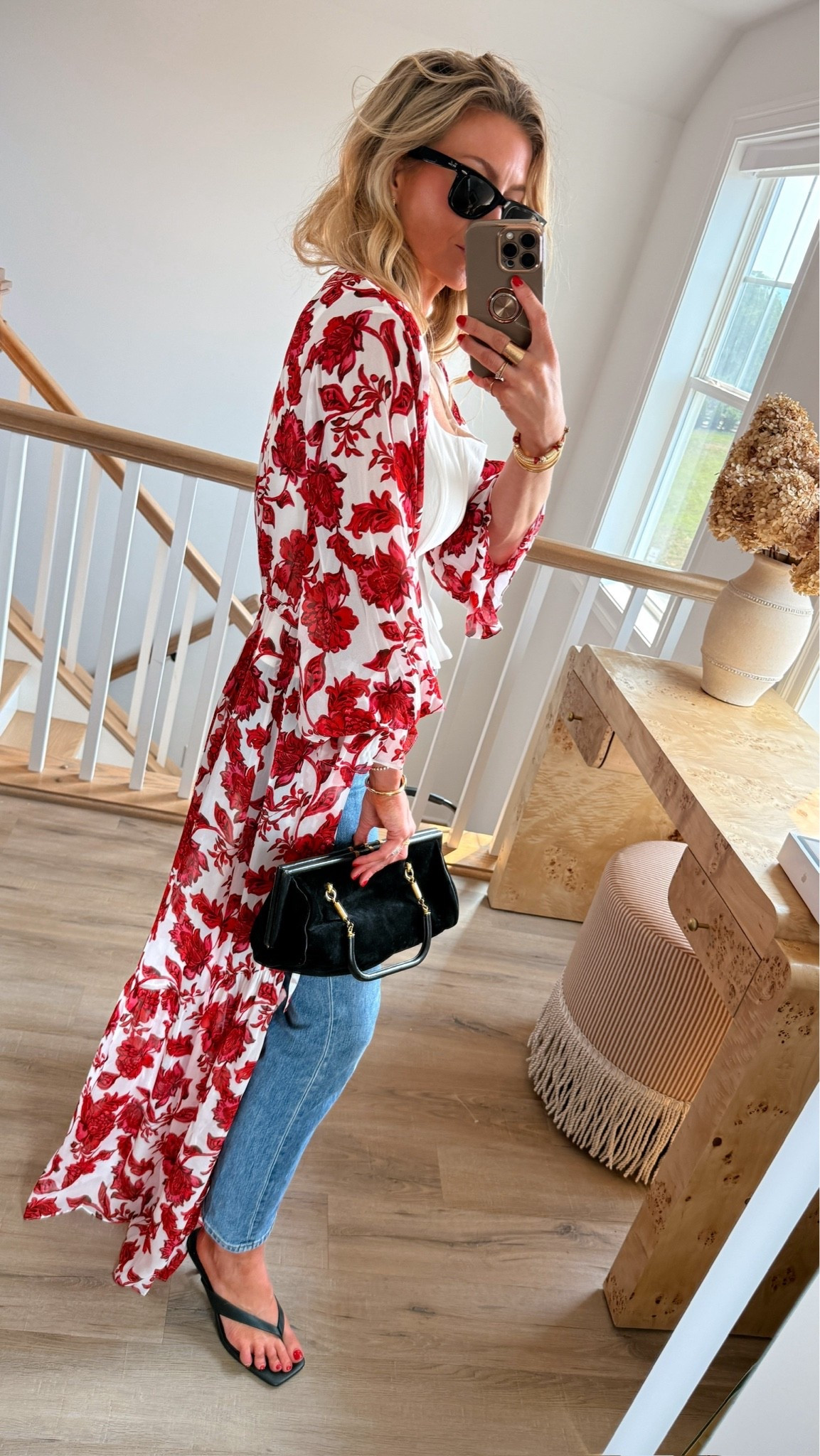White top + denim + floral kimono!

#LTKootd #LTKgrwm #LTKSeasonal
