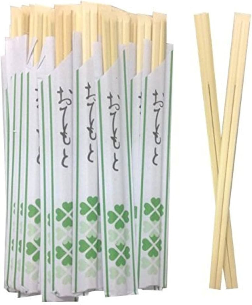 Solid No Splinter Chopsticks 40 pairs | Individually Wrapped Disposable Wooden Chopstick | Best f... | Amazon (US)