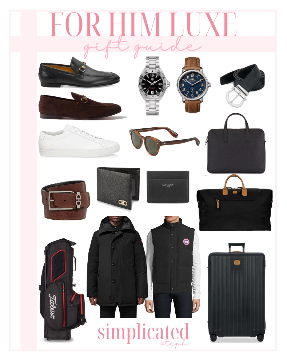 Gift Guide!
For him luxe

#LTKmens #LTKGiftGuide #LTKHoliday