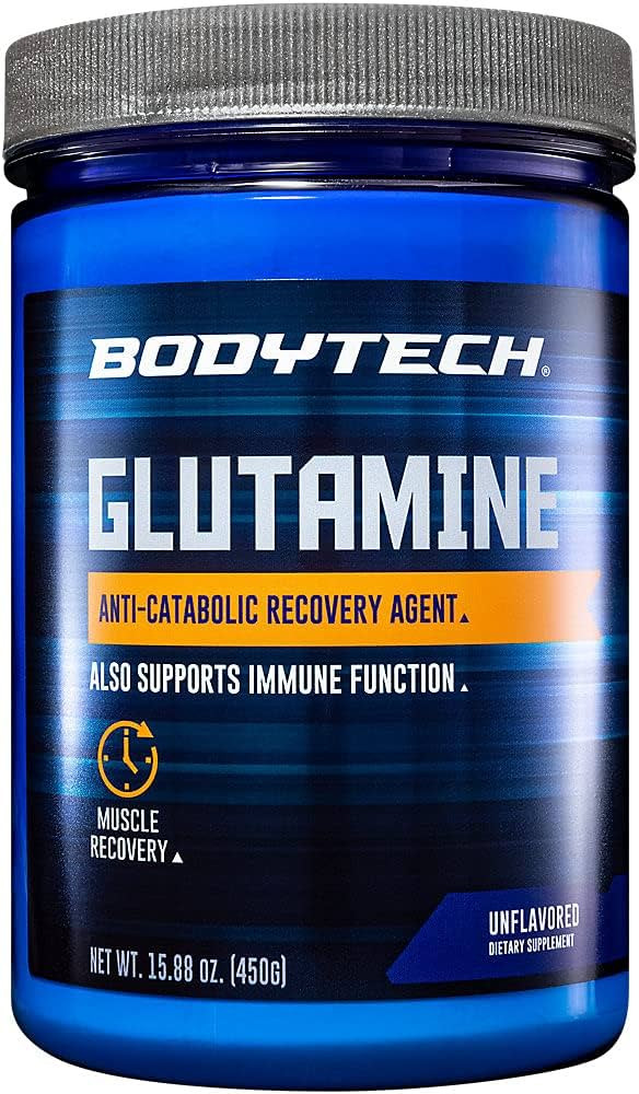 BODYTECH Glutamine Powder Unflavored (15.88 oz./100 Servings) | Amazon (US)