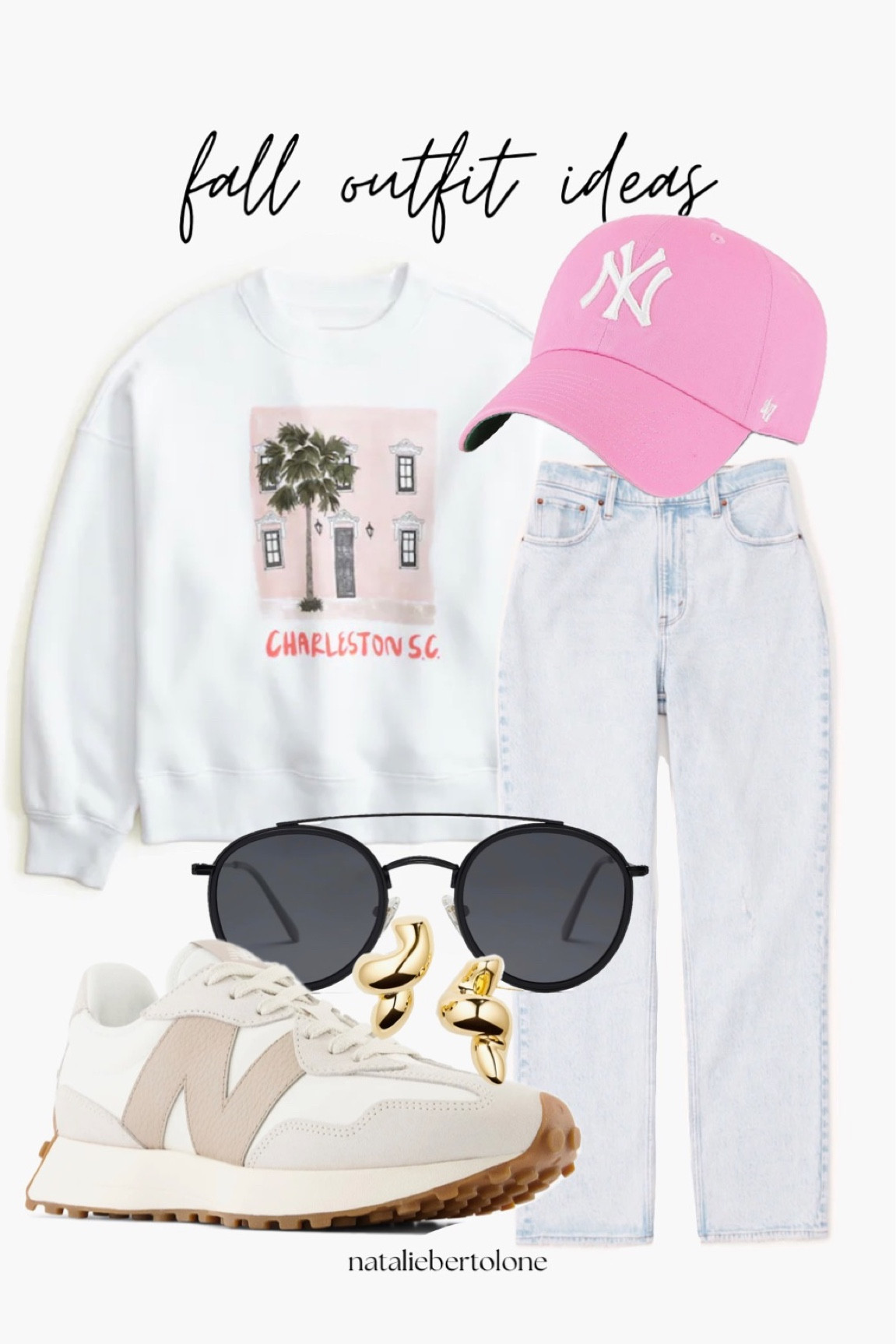 casual fall outfit ideas!! graphic sweatshirt. abercrombie jeans. new balance! 

#LTKshoecrush #LTKfindsunder100 #LTKstyletip