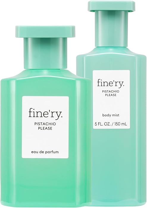 Fine'ry Pistachio Please Eau De Parfum & Body Mist Gift Set | Sweet & Nutty Notes Of Pistachio, V... | Amazon (US)