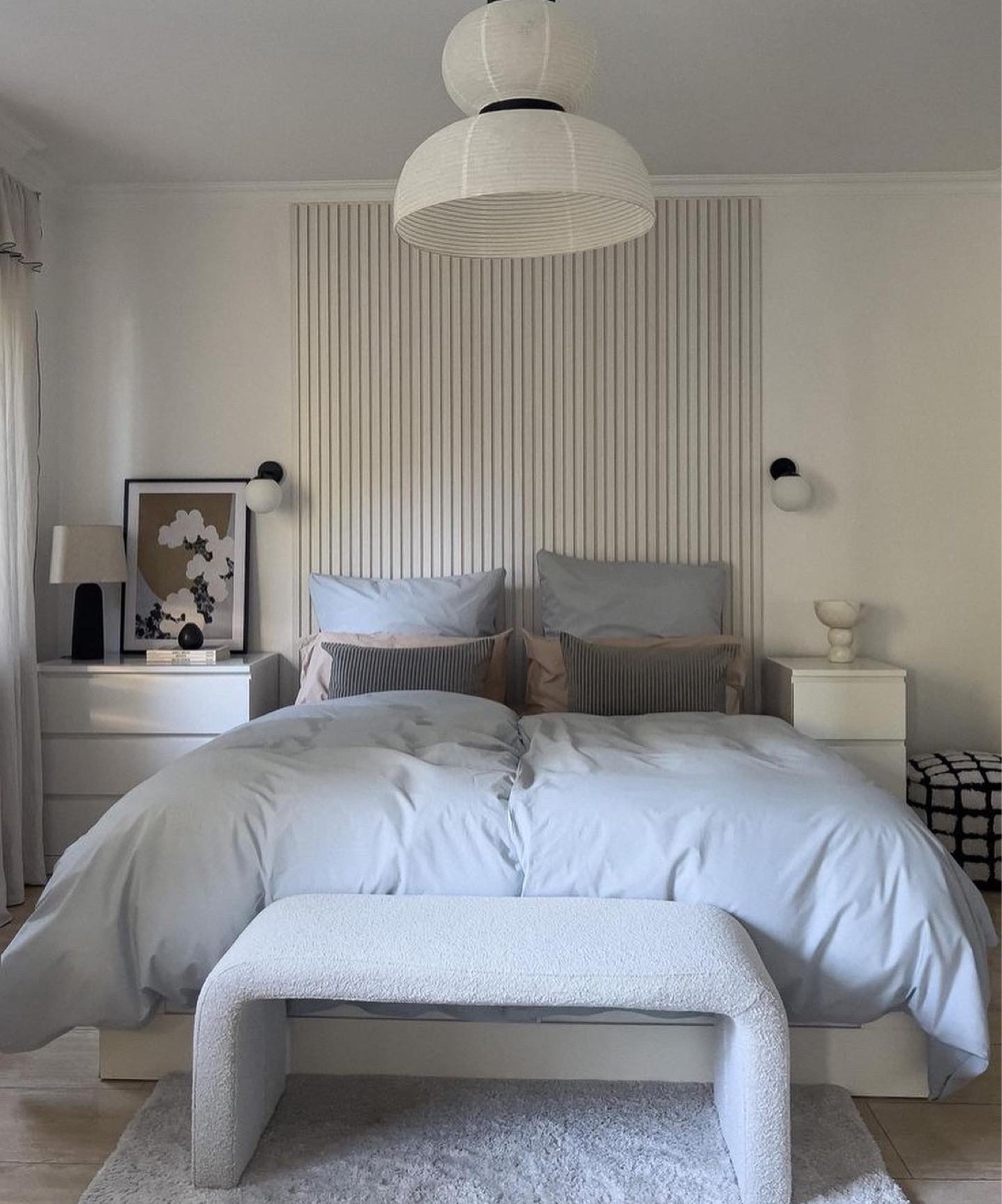Bright, minimal and modern is what defines this beautiful bedroom by @interiorlover_ 🤍

#LTKSeasonal #LTKfamily #LTKhome