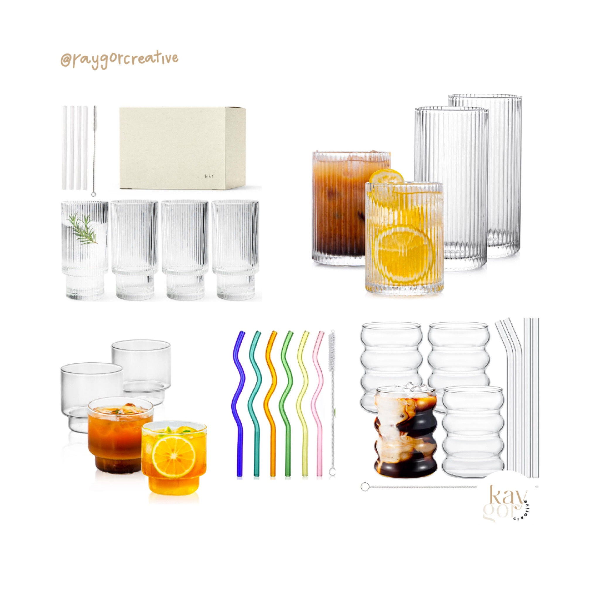 5.   give the gift of style with my fav practical home decor gift: a fun glassware set
    * there are so many different glasses to choose from, you can find the perfect set to gift a friend, family member or even yourself 😋

#LTKSeasonal #LTKHoliday #LTKGiftGuide